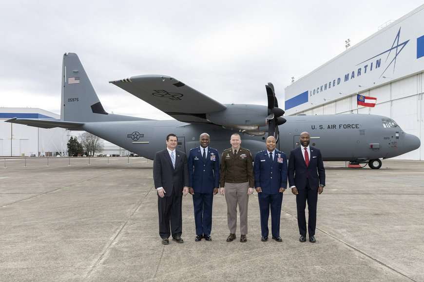 LOCKHEED MARTIN DELIVERS FIRST C-130J-30 SUPER HERCULES TO THE GEORGIA AIR NATIONAL GUARD